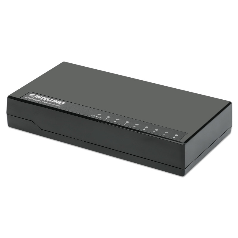 Intellinet 561754 Switch 8p Gigabit, galddators