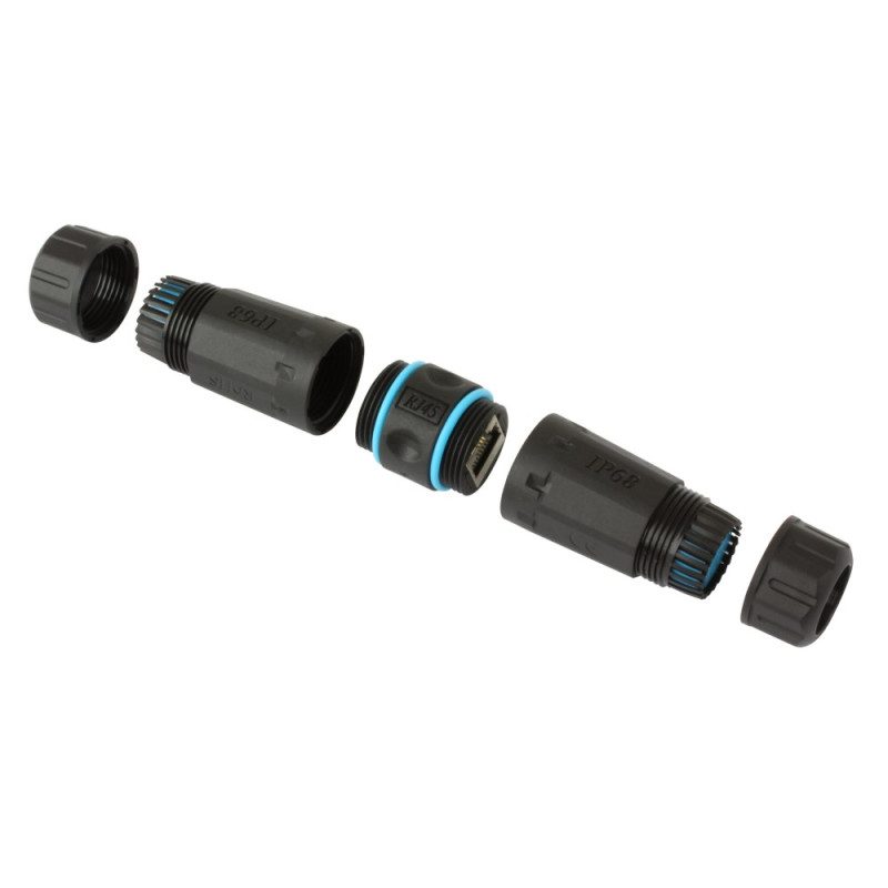 Techly 105896 Zewnętrzny łącznik RJ45 Cat6