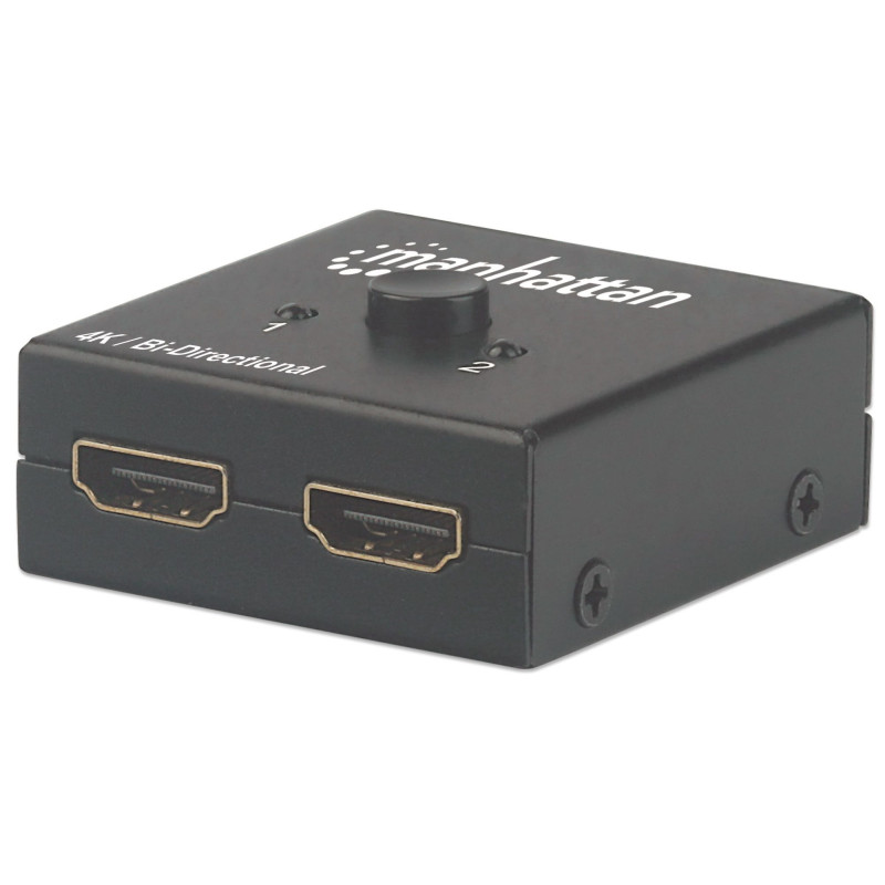 Manhattan 207850 Przełącznik HDMI 2-portowy, dwukierunkowy