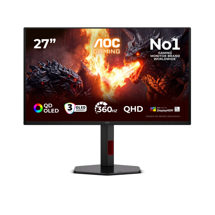 AOC Q27G4SDR — 360 Гц | QHD | QD-OLED | 26,5 дюйма
