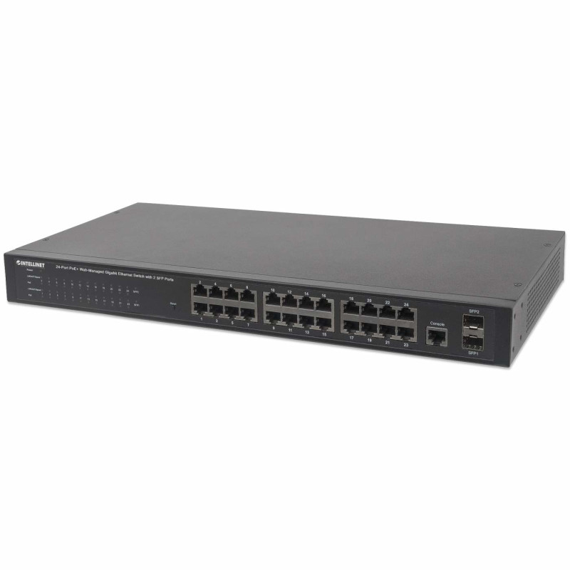 Intellinet 560559 Switch 24p Gigabit POE+