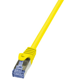 LogiLink kat.6a S/FTP 1,5m żółty