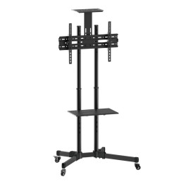 Techly 105643 LED/LCD/PDP, 37-70", 50kg, regulowany, półka AV