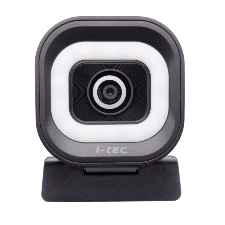 i-tec SOLOMON 700 STREAM 4K tīmekļa kamera ar gredzena gaismas PDAF