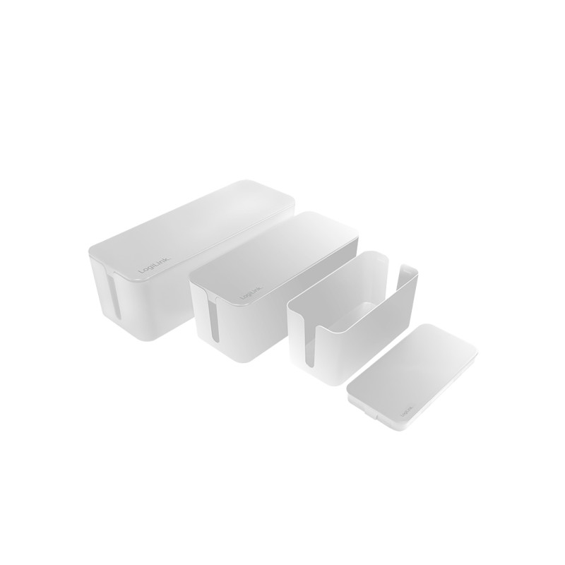 LogiLink Cable Box zestaw biały