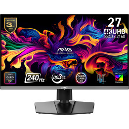 MSI MAG 272UP QD-OLED X24 - 240Hz | 4K | QD-OLED | 26.5"