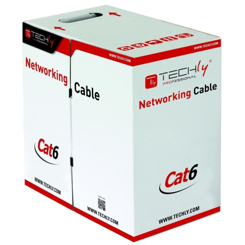 Kabel skrętka Cat6 SFTP drut 305m