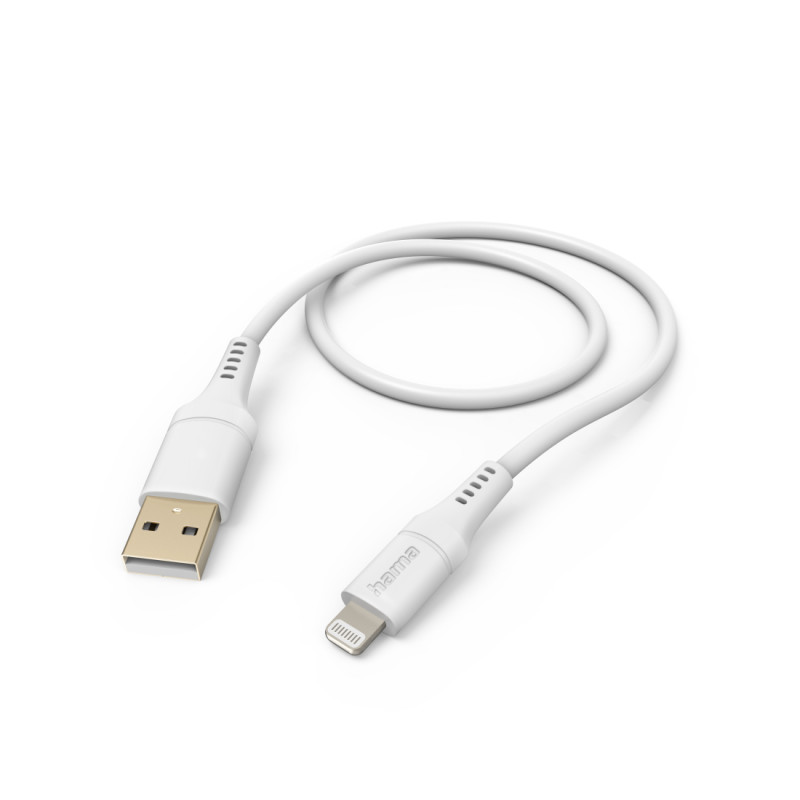 Hama Flexible, USB-A - Lightning, 1