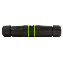 Techly 368642 Zewnętrzny łącznik światłowodowy LC Duplex wodoodporny IP68