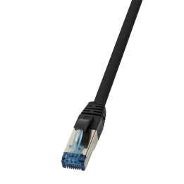 LogiLink kat.6a S/FTP 7,5 m czarny CQ6085S