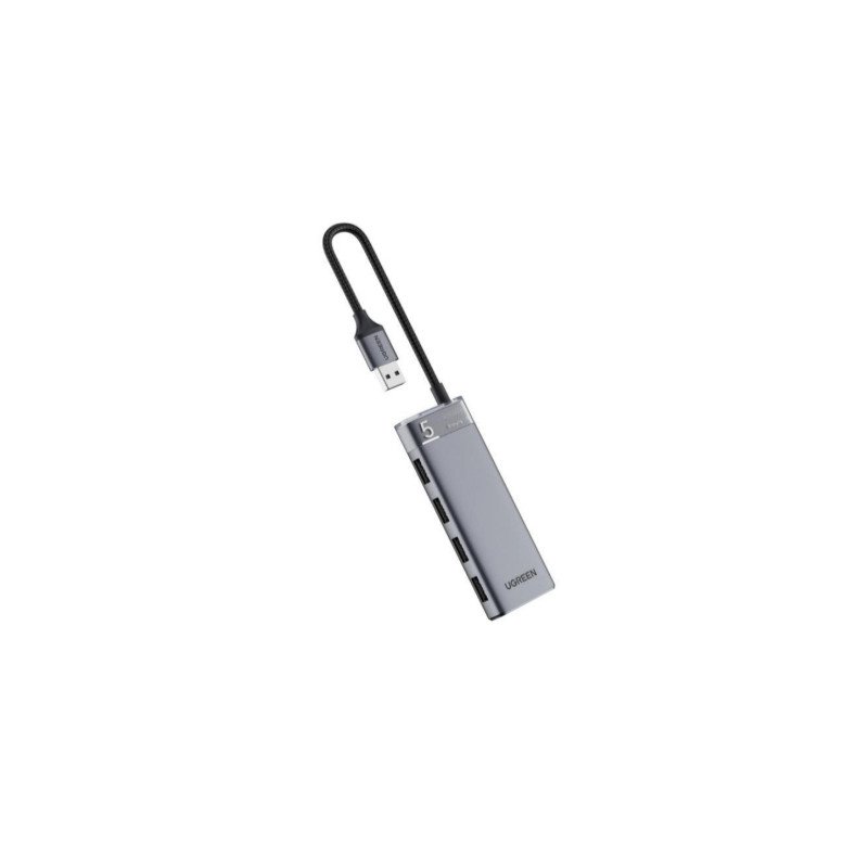 Adapteris, centrmezgls USB-A līdz 4x USB-A