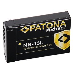 Patona PT12535 Battery Canon NB-13L 1010mAh Li-Ion Protect
