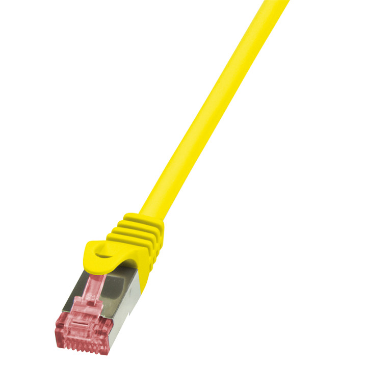 LogiLink kat.6 S/FTP 7,5m żółty