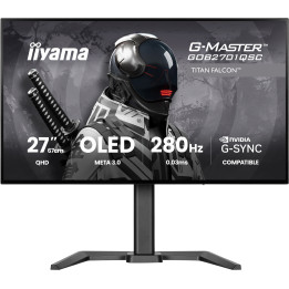 iiyama G-Master GOB2701QSC-B1 Titan Falcon - 280Hz | QHD | WOLED | 27" | USB-C PD65W