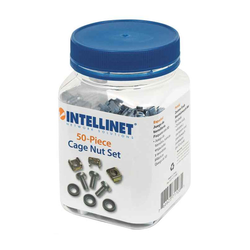 Intellinet 711081 Zestaw śrub montażowych M6