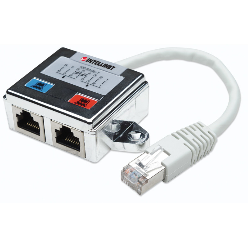 Intellinet Rozgałęziacz gniazd RJ45