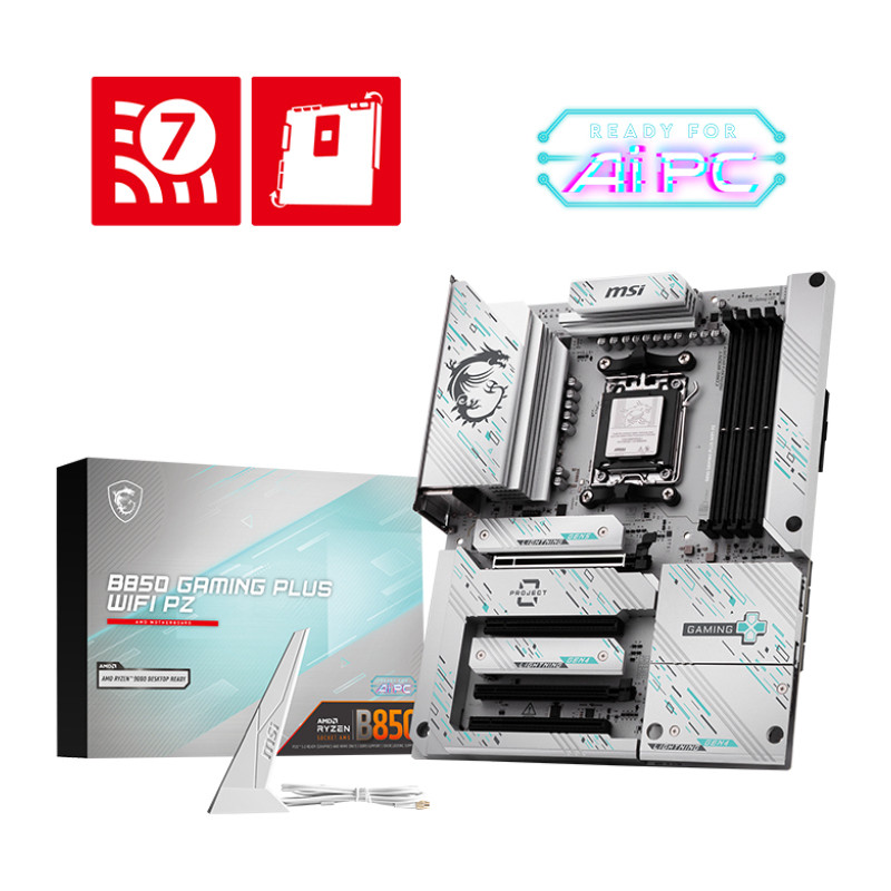 MSI B850 GAMING PLUS WIFI PZ