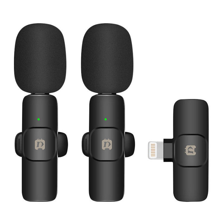 Безпроволочный микрофон Puluz PU3150B Lavalier Typ Lightning