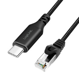 „LogiLink USB 3.2“ tipo C – RJ45 7,5 m