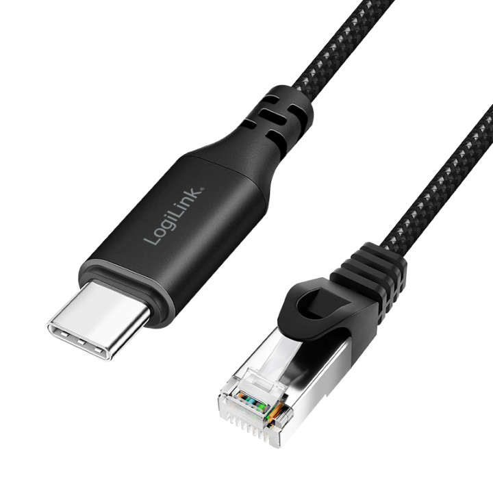 „LogiLink USB 3.2“ tipo C – RJ45 7,5 m