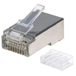 Intellinet 790543 Wtyk RJ45 Cat6 STP, drut/linka, linia Pro, 90 sztuk