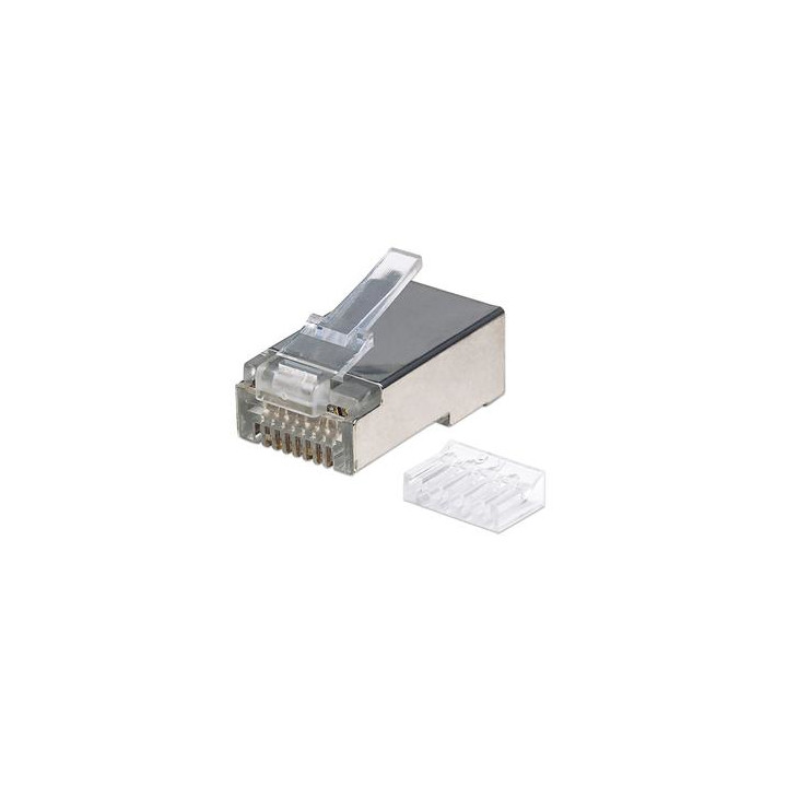 Intellinet 790543 Wtyk RJ45 Cat6 STP, drut/linka, linia Pro, 90 sztuk