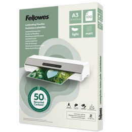 Fellowes Folia do lam. A3 matowa, light, recycled 100 szt.