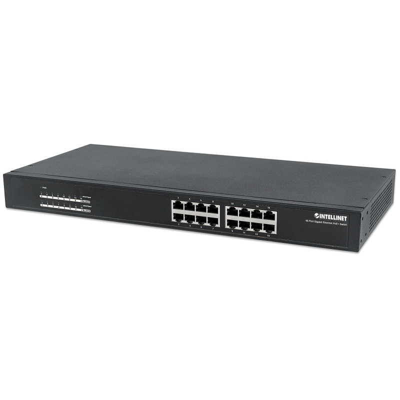 Intellinet 560993 Switch 16p Gigabit PoE