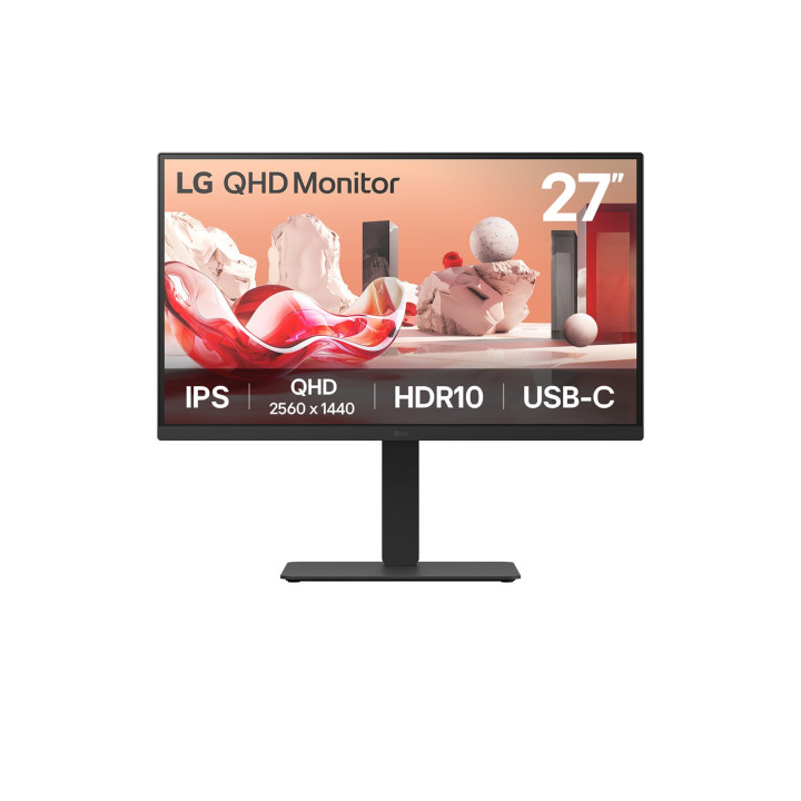 LG 27BA75QB-B - 100Hz | QHD | IPS | 27" | RJ45 | KVM | Daisy-Chain