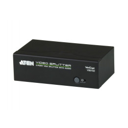 VS0102 - VGA - 2x VGA - 1920 x 1440 pixels - Black - Metal - 0 - 50 °C