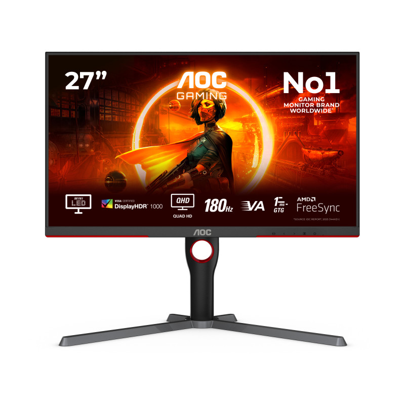 AOC Q27G3XMN/BK - 180Hz | QHD