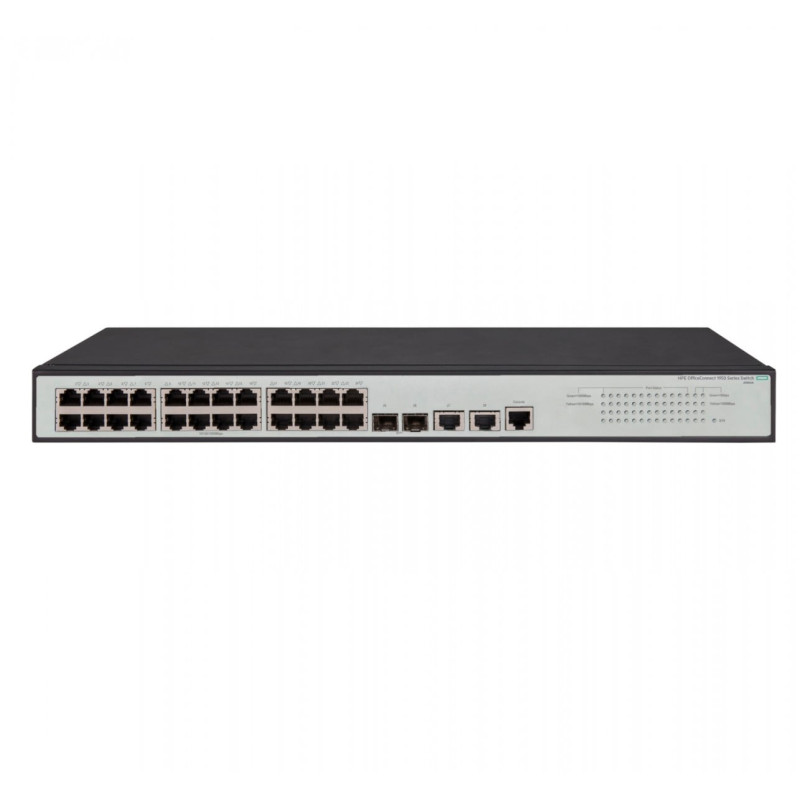 HPE 1950 24G-2SFP+-2XGT pārvaldītais slēdzis