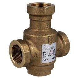 Afriso 1633310 ATV 333 temperatūras vārsts DN25 Rp1" 45°C