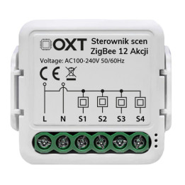 OXT Mini Scene Controller 12 Actions 230V ZigBee TUYA 5906203623389