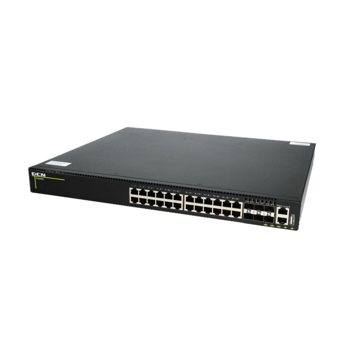 DCN Europe CS6200X-24T6X-EI 24x10/100/1000Base-T + 6x10GBase-X SFP+
