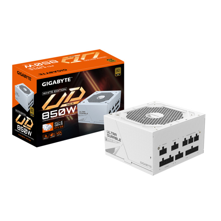 Gigabyte GP-UD850GM PG5W toiteallikas 850W 230V AC valge