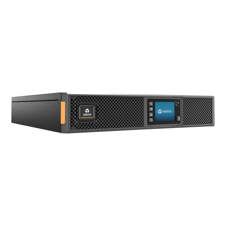 Vertiv Liebert GXT5-2000IRT2UXL keskeytymätön virtalähde (UPS) Kaksoismuunnos (Online) 2 kVA 2000 W 8 AC pistorasiaa