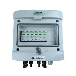 EMITER EM-2N_DC IP65 Sadales kārba ar 2. tipa DC pārsprieguma aizsardzību PV sistēmām