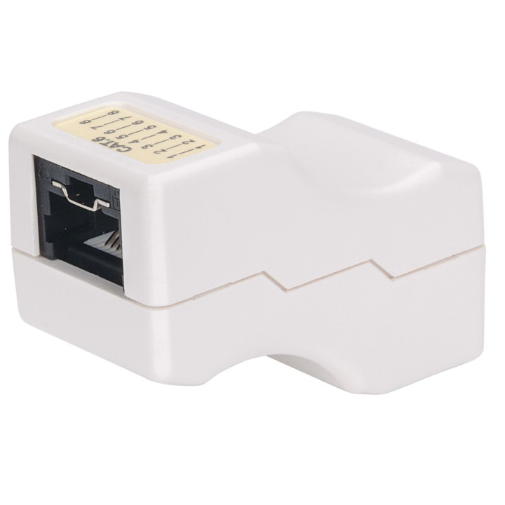 Intellinet 790727 adapteris / łącznik RJ45 Cat6 UTP su funkcją blokady
