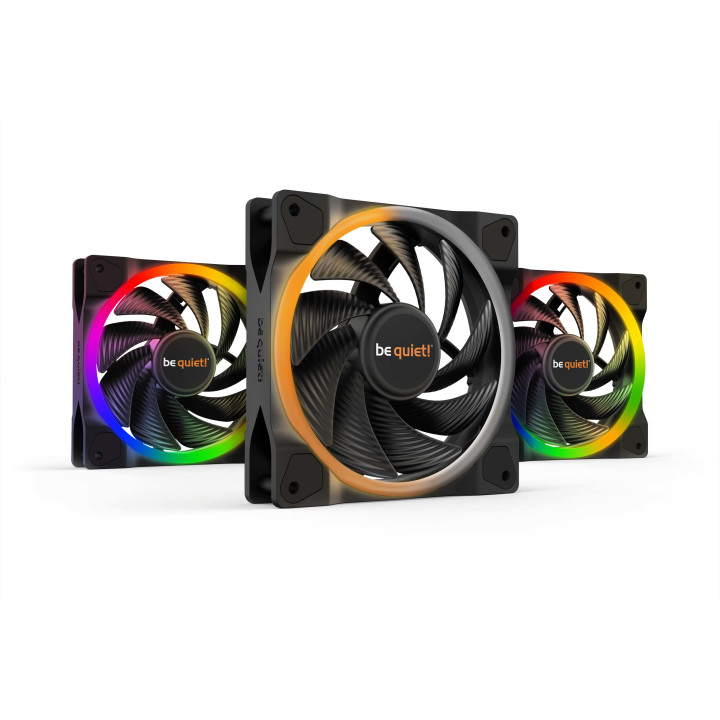 be quiet! LIGHT WINGS 120mm PWM high-speed zestaw 3 sztuk