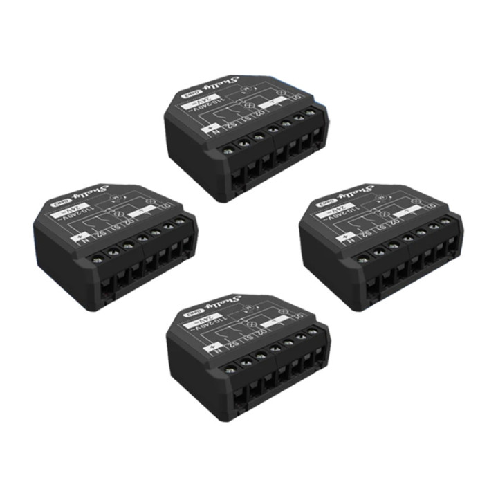 Shelly 2PM Gen3 Temperature & Humidity Sensor (Set of 4) – WiFi/Bluetooth