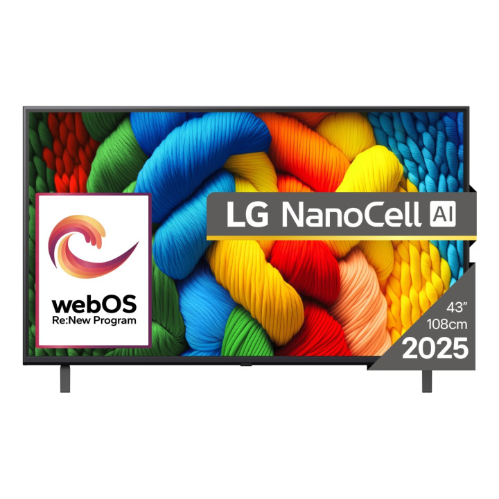 LG 43NANO80A3B 43" LED 4K webOS 60Hz 2025