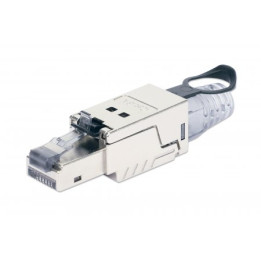 Intellinet 790741 Wtyk modulaarinen RJ45 Cat6a 10G beznarzędziowy, STP