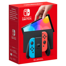 Nintendo Switch OLED - Neon Blue/Neon Red