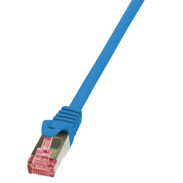 LogiLink kat.6 S/FTP 5.0m niebieski