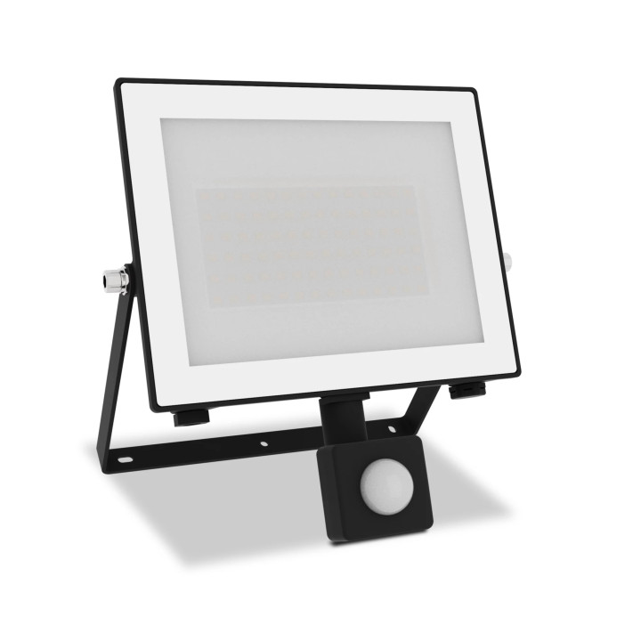 Philips Lois Naświetlacz LED 50W | 5400lm | 5000K | IP65 | Czujnik Ruchu | Czujnik Zmierzchu | Czarny