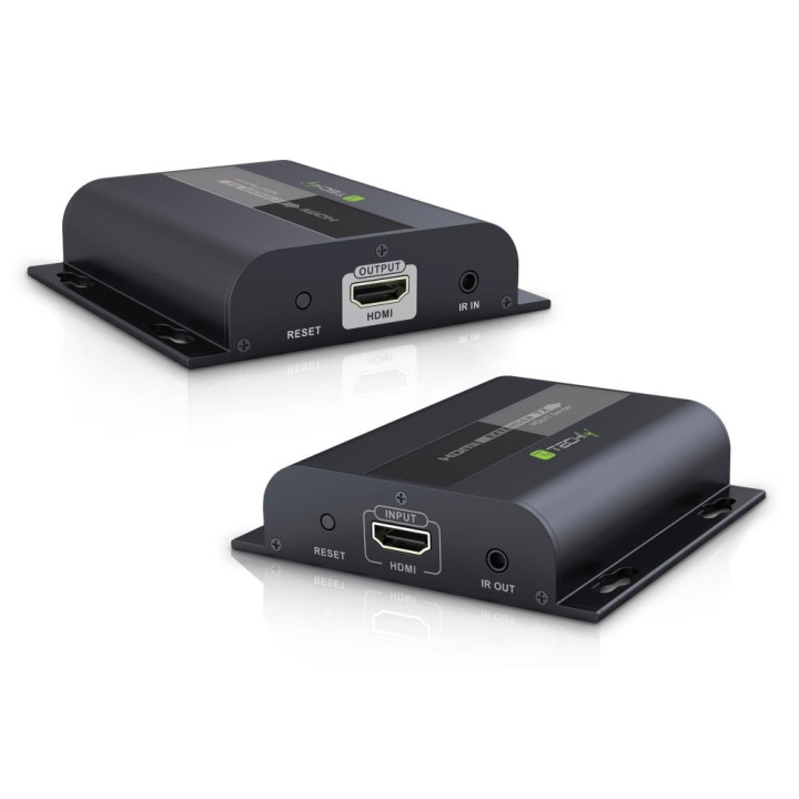 Techly 360899 Extender HDMI 1080p 60Hz HDBitT do 120m po skretce Cat6, IR