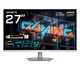 Gigabaitu MO27Q2A ICE - 280Hz | QHD | QD-OLED | 27 collu | HDR 400 | USB-C PD18W