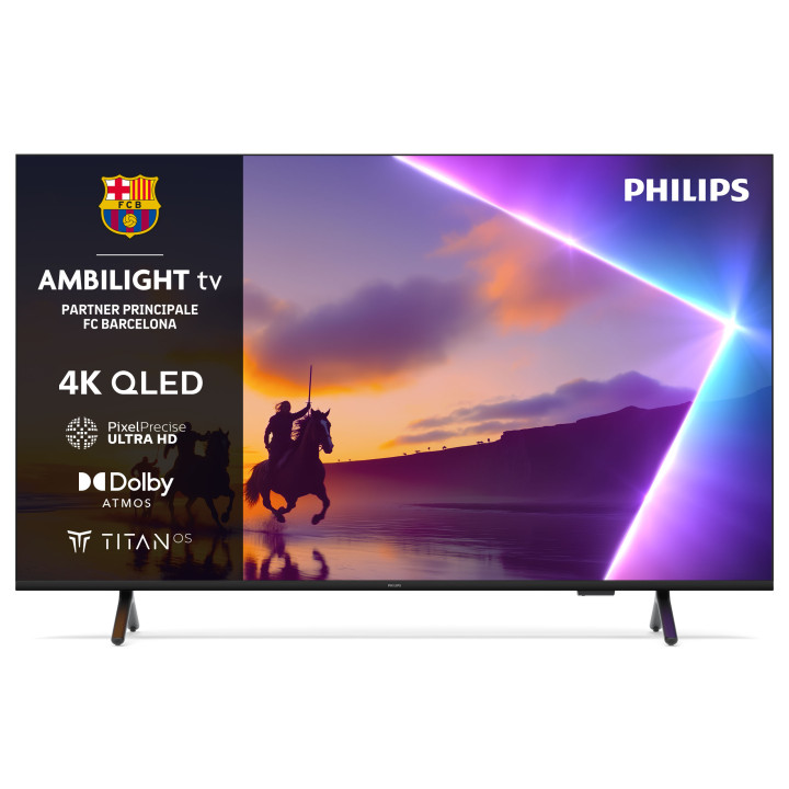 Philips 85PUS8510/12 85" QLED 4K TitanOS Ambilight x3