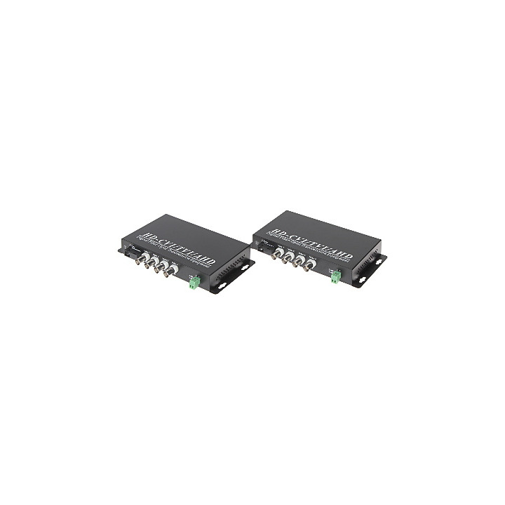 OVH-4D/SC 4 kanālu video pārveidotājs SC RS-485